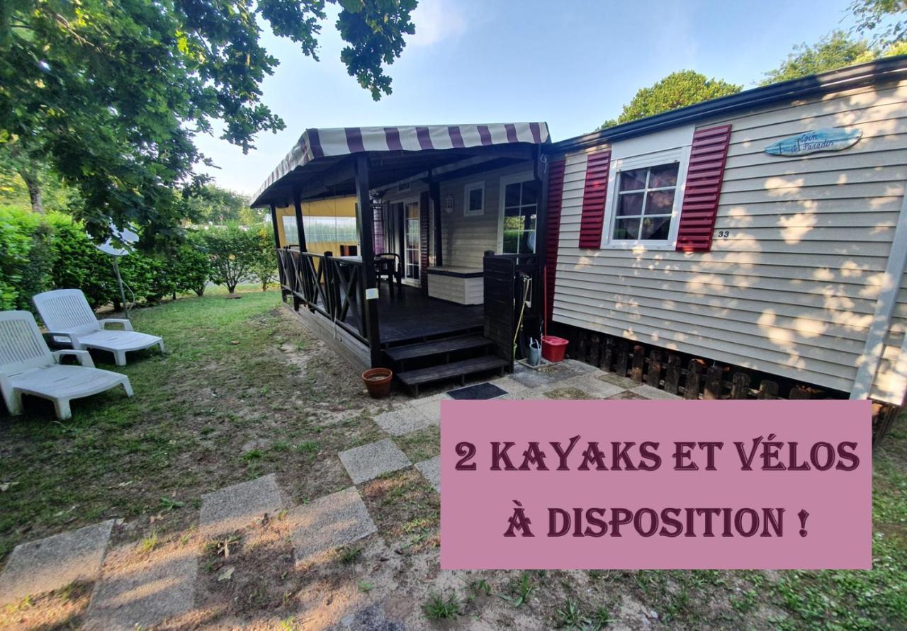Mobil Home Sainte-Eulalie-en-Born Экстерьер фото