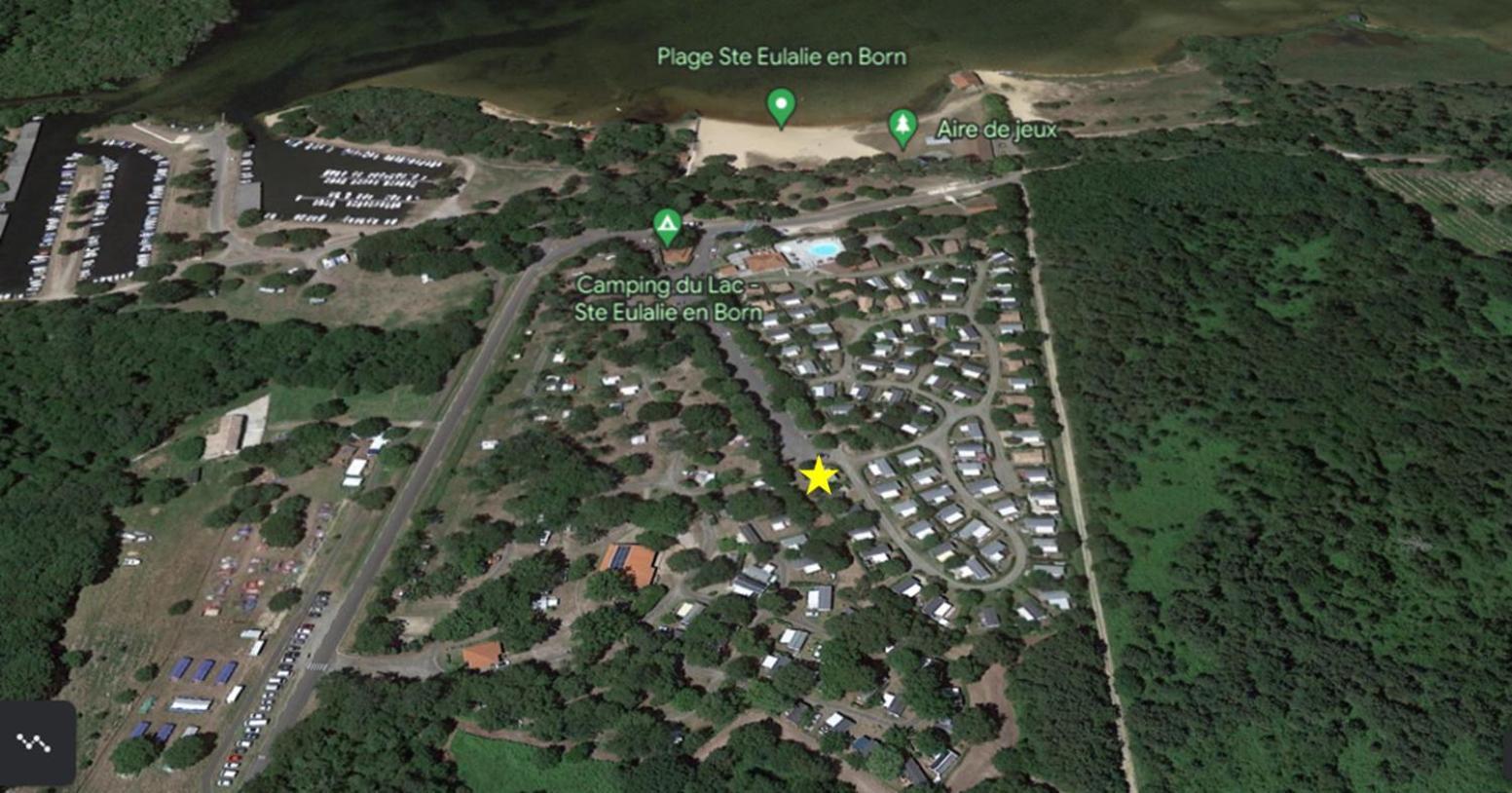 Mobil Home Sainte-Eulalie-en-Born Экстерьер фото